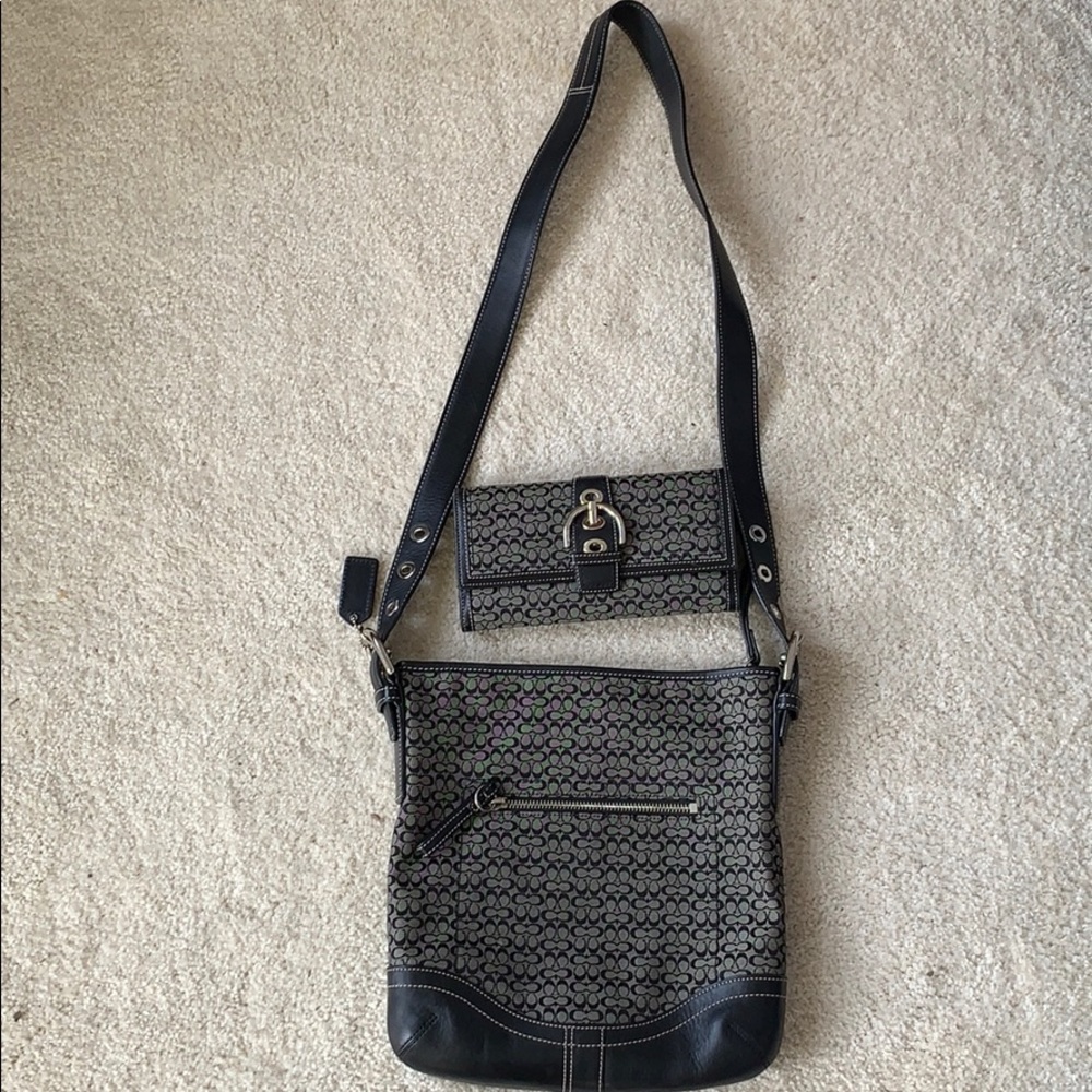 Matching purse and wallet